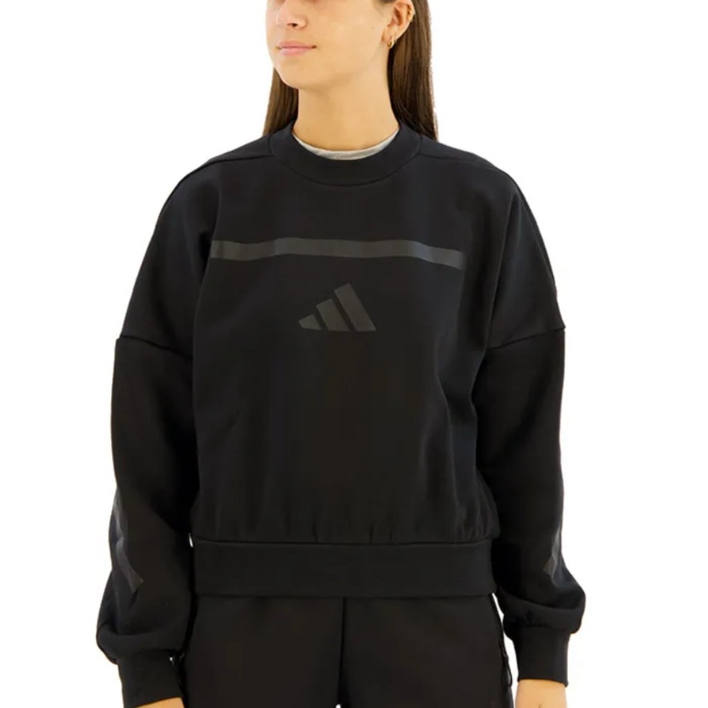 Adidas Z.N.E. Sweatshirt Black Women’s Large NWT $39